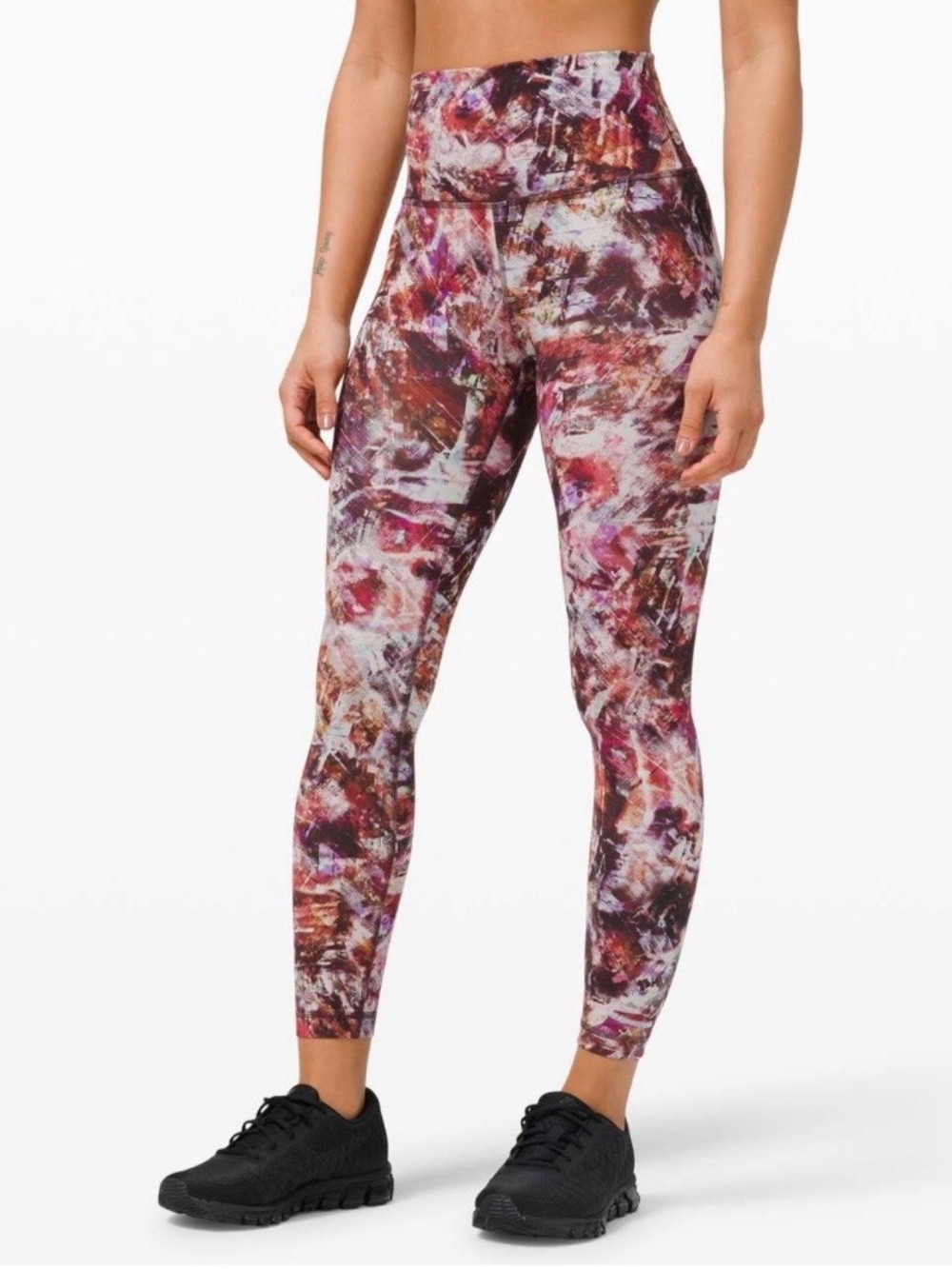 Lululemon Wunder Train High-Rise Tight 25" Urbantricity Multi W5CQOS size 2